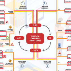 Mindmap Direct-to-Consumer Supply Chain