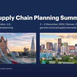 Gartner Supply Chain Planning Summit