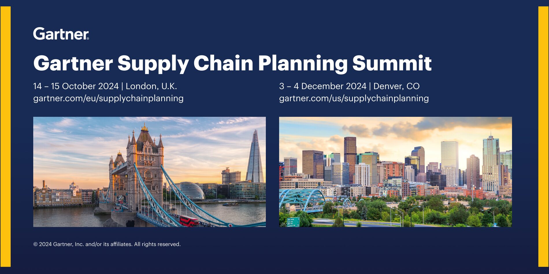 Gartner Supply Chain Planning Summit