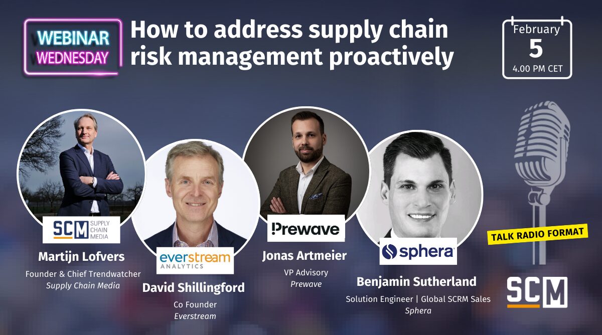 How to address supply chain risk management proactively